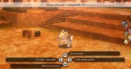 Choose the right answer to increase the satisfaction bar in Digimon Survive (Image via Bandai Namco)
